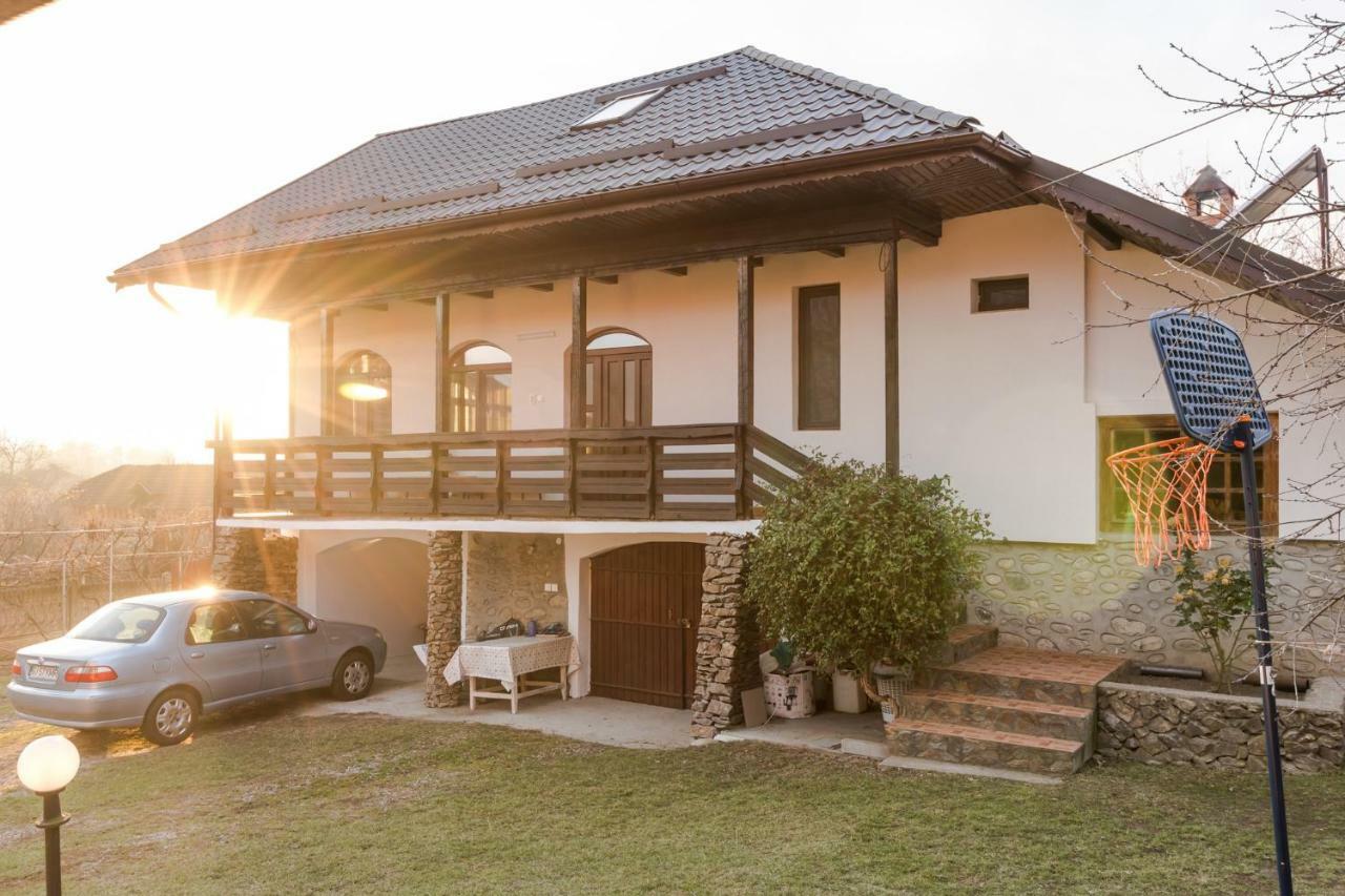 Casa De Vacanta Mirela Novaci-Straini Ngoại thất bức ảnh